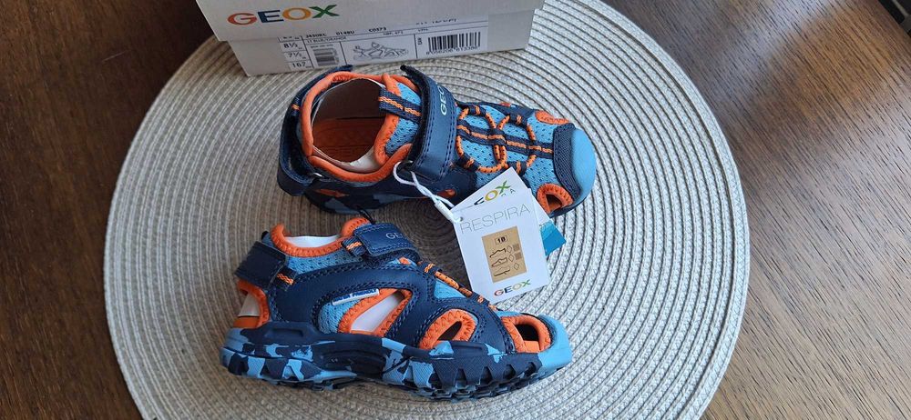 Сандали, чисто нови, Biomecanics, Superfit, Geox - н.25