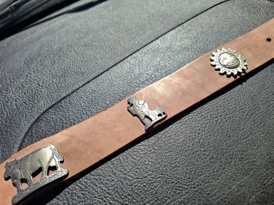 Италиянски колан естествена кожа