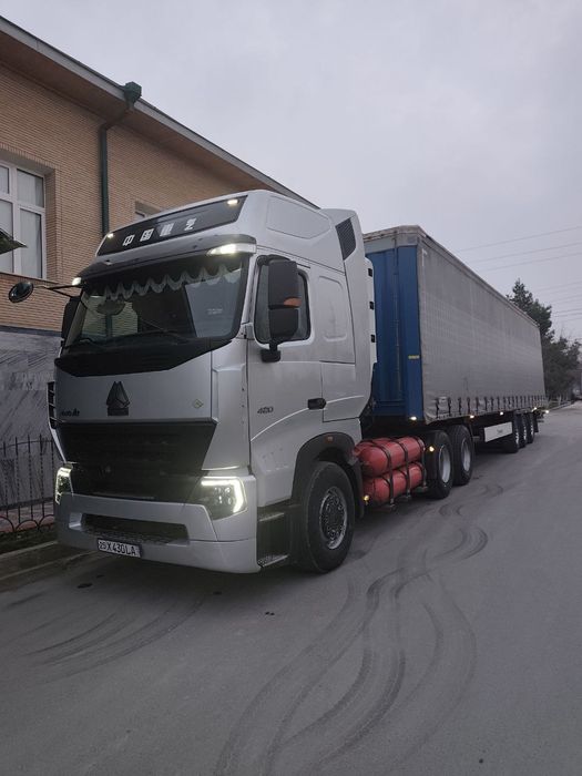 HOWO A7 + KRONE Прицеп Сотилади 
 Йили: 2021