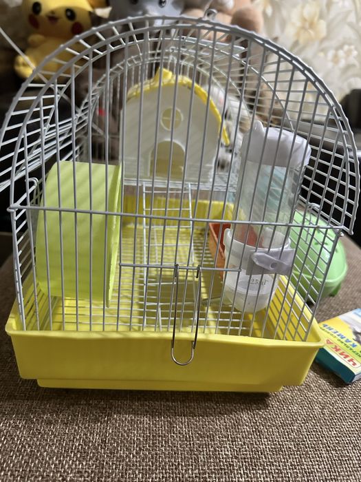 Клетка для хомяка 5000 тг + подарки
