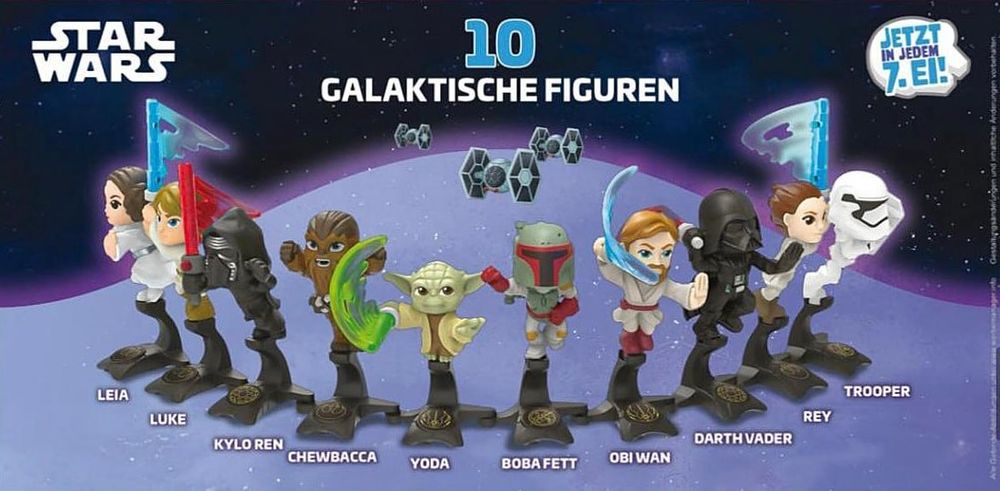 Киндер Star Wars  Звёздные войны