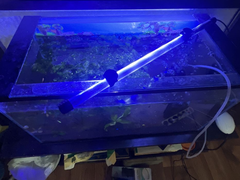 60литровый аквариум продается