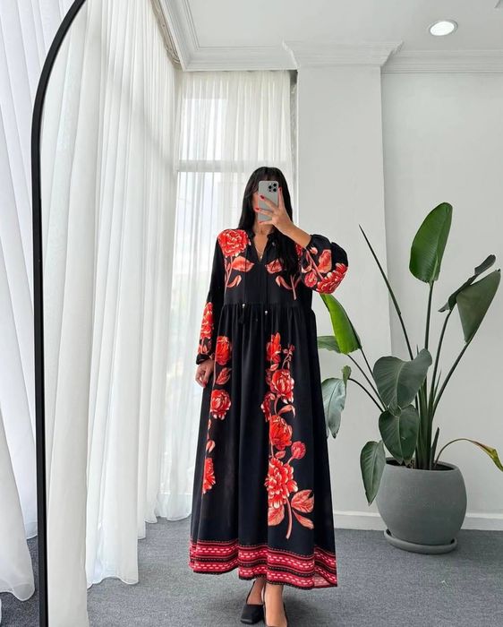 Турецкое платье-штапель