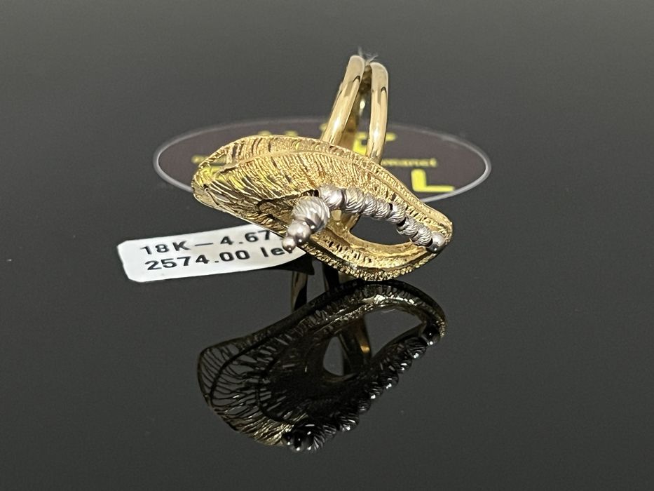 Bijuteria Royal CB : Inel dama aur 18k 750  4,67gr