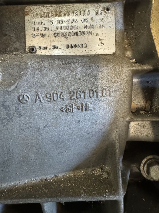 Скоростна кутия Мерцедес Спринтер 2.2 / Mercedes Sprinter 2.2