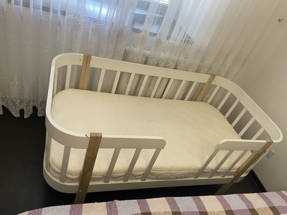 Детская кровать 80х160 белая