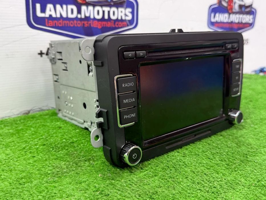 DISPLAY NAVI / ECRAN MEDIA RADIO CD SKODA SUPERB II Combi 2010 2.0 DIESEL COD OEM 3T0035156B BP-648259360 2008-2015
