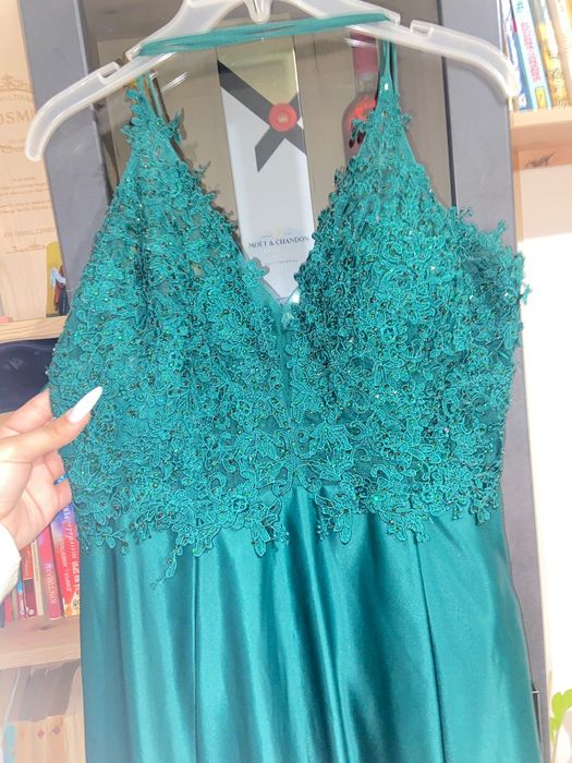 Rochie evenimente verde smarald