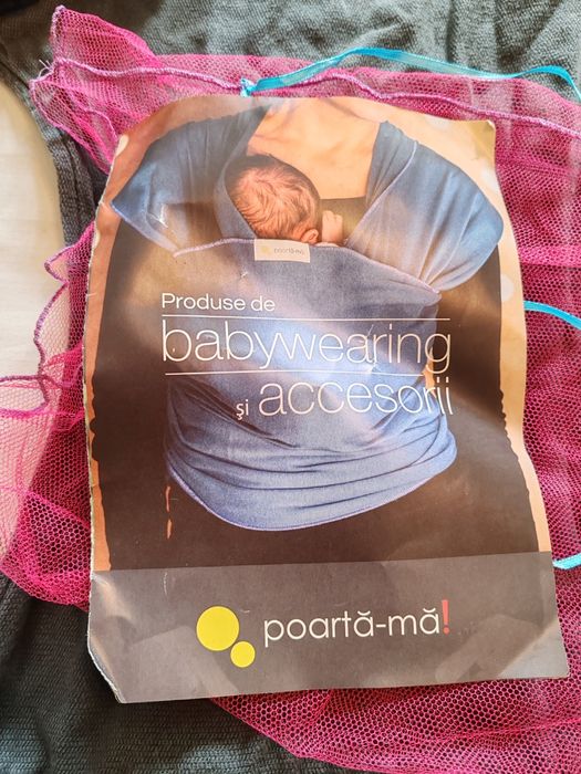 Marsupiu Wrap tai baby wearing poarta ma