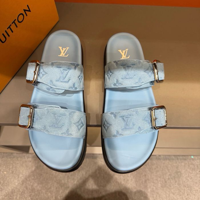 Papuci barbat Louis Vuitton LV Slippers 2026 collection Premium !