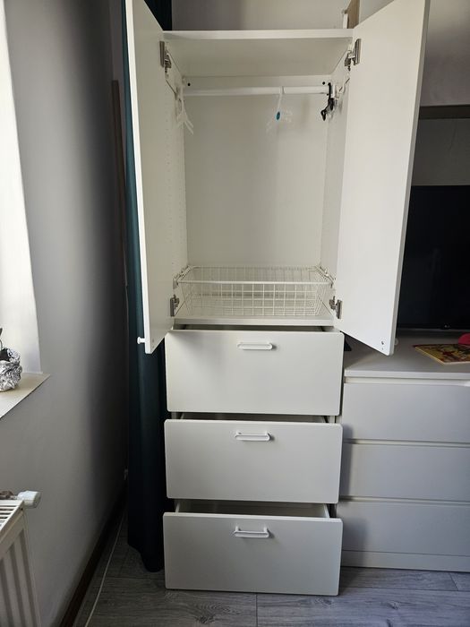 Dulap Smastad/Platsa Ikea alb