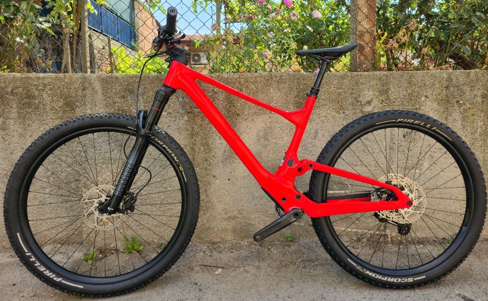 Scott Spark 960 29 L 1x12 XT Rockshox 32 Перфектен Алуминиев велосипед с пълно окачване мекица