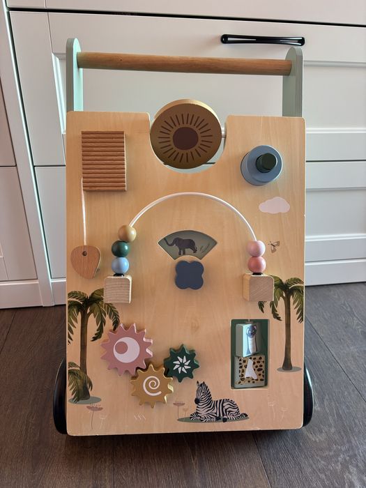 Дървена играчка за прохождане Moni