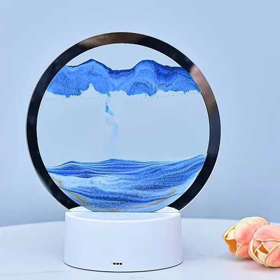 ПРОМО! Пясъчна лампа LED с 16 цвята!