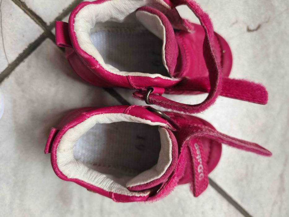 Обувчици за бебе D.D.Step, 19 номер, подходящи за прохождане