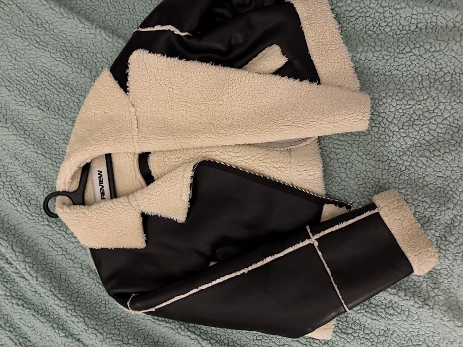 Review яке теди пух кремаво и черна кожа кожено зимно jofra nikole ale