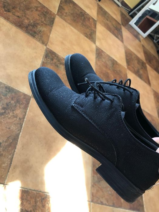 Pantofi eleganți material cu sclipici