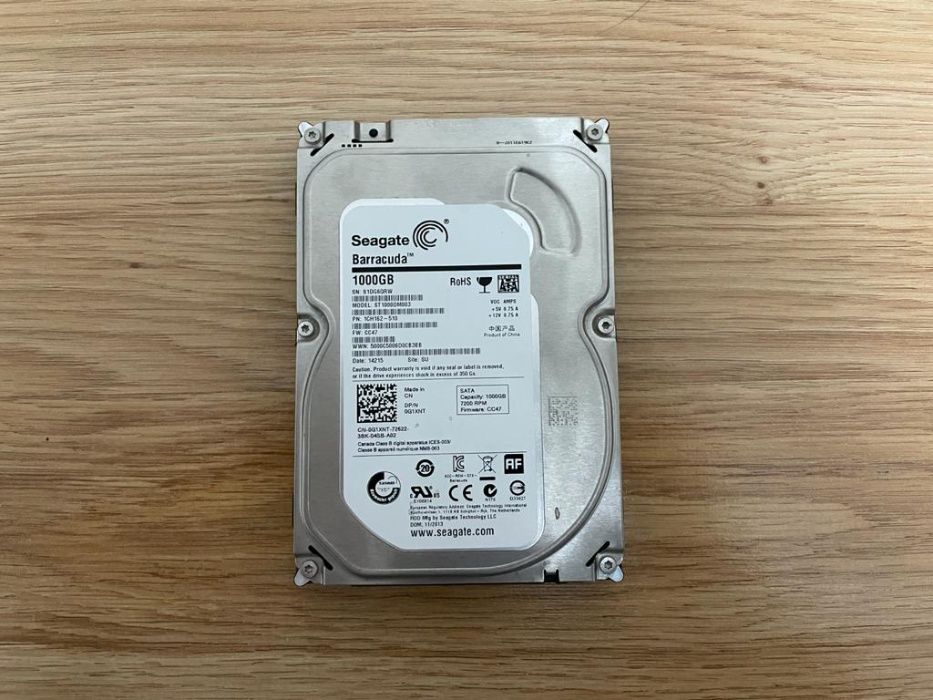 Жесткий Диск 1000Gb Seagate Barracuda