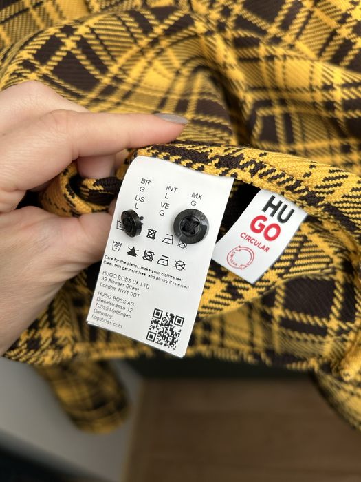 Зимна мъжка риза HUGO