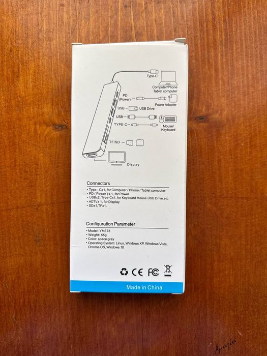 Продавам хъб/адаптер