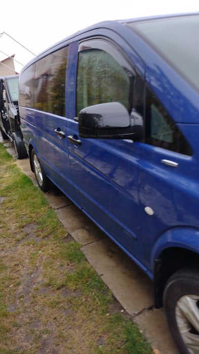 Ușa laterală Mercedes vito viano neagra și albastră
