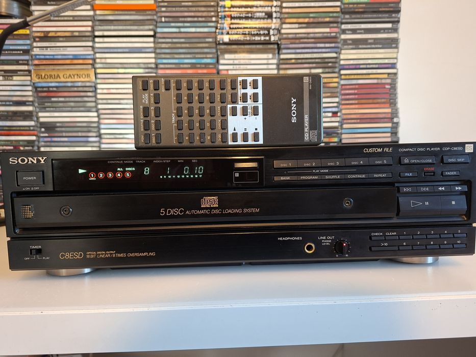 Cd changer Sony CDP-C8ESD