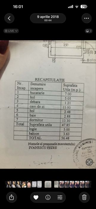 Apartament cu două camere!