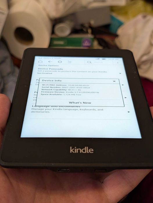 Amazon Kindle E-Reader Paperwhite 3G