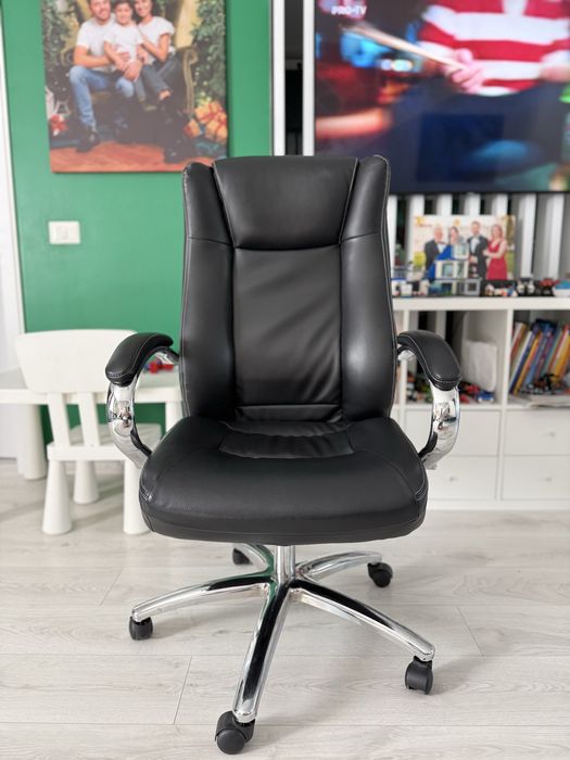 Scaun de birou ergonomic Kring  Franklin, Black