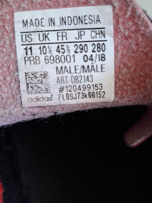 Бутонки Найк / Nike, Естествена кожа и стоножки Адидас, номер 45