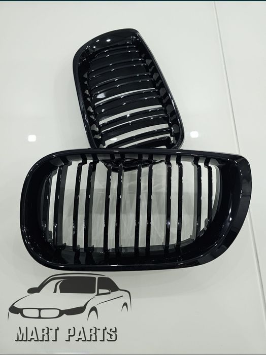 Двойни бъбреци Черен гланц за Bmw Е46 седан и комби Facelift 02-05
