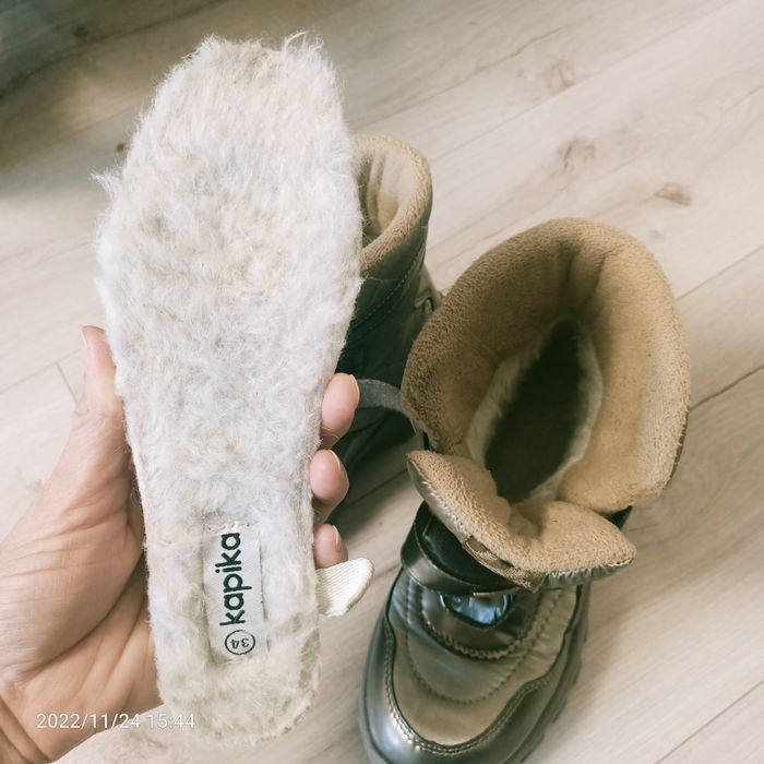 Сапоги детские Зима 34 размер