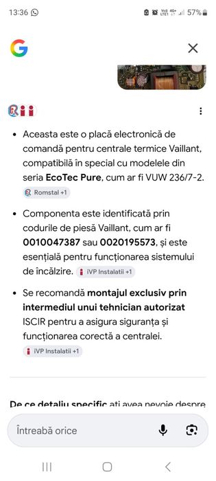 Vand placa baza centrala