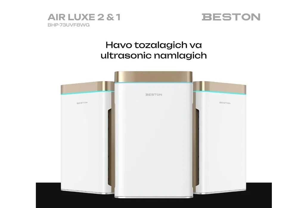 Очиститель воздуха Beston Air Lux 2 & 1  Har nafasda tozalik