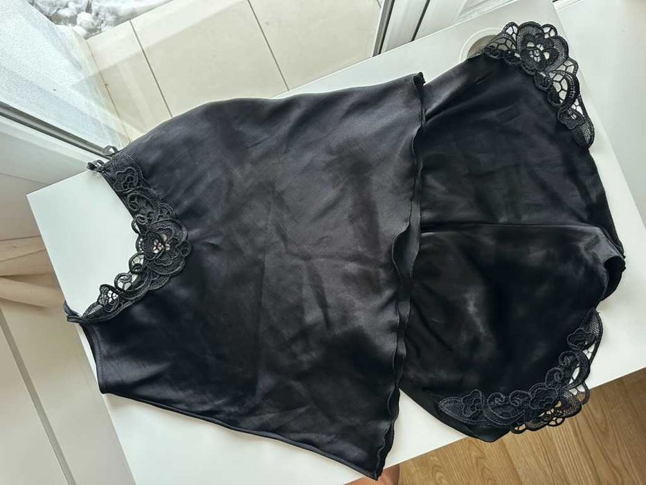 Set piajama satinat