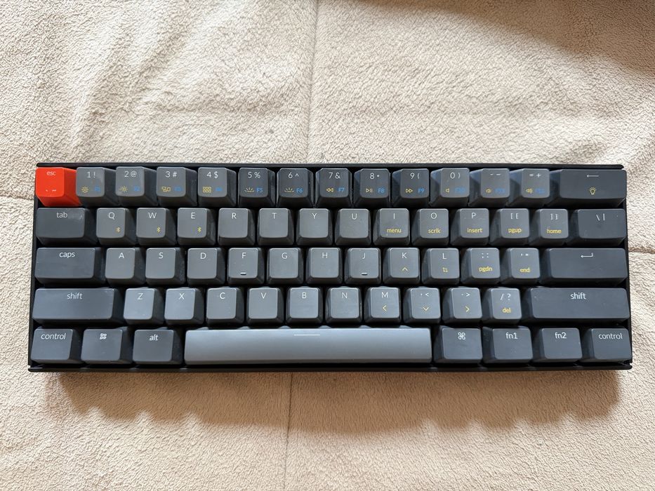 Tastatură mecanică Keychrom K12 (Wireless,RGB, Brown Switch)