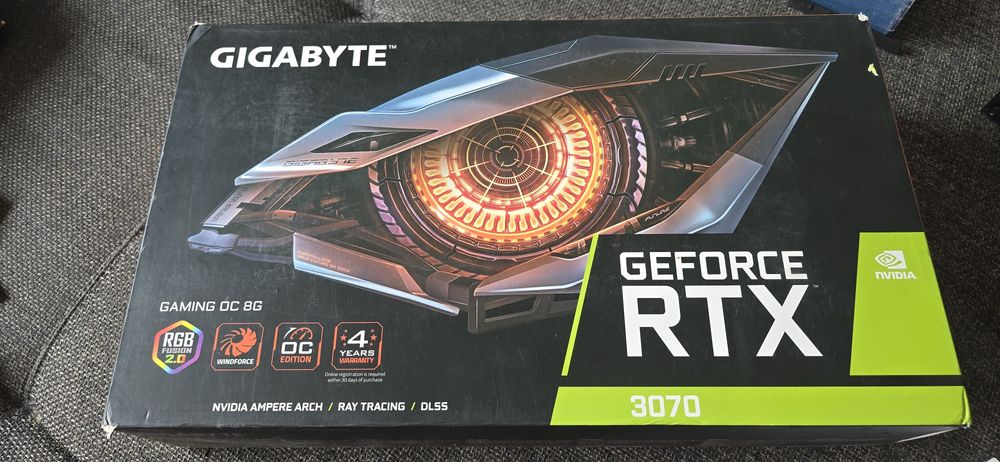 Nvidia Rtx 3070 8gb Oc Gaming placa video