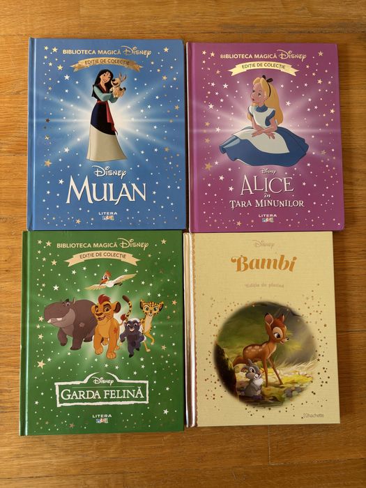 Pachet 4 carti Disney