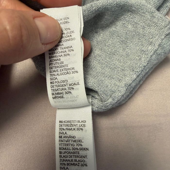 Fes subțire copii, gri deschis de la H&M, 2-4 ani