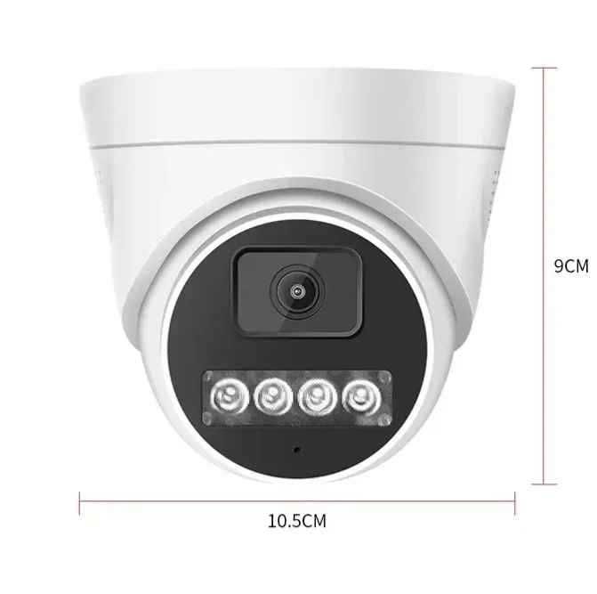 AHD пълноцветна HD 4MP куполна камера за външна употреба PTZ CMOS сензор IP66 водоустойчива цветна нощно виждане 360 изглед