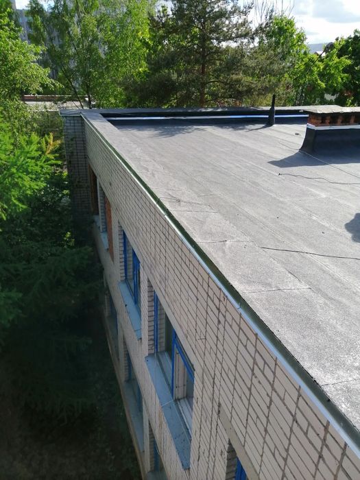 Ремонт кровли...