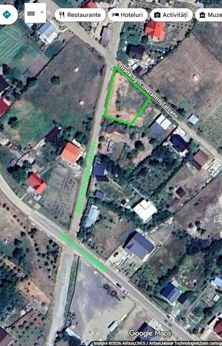 Teren intravilan Dorobanț, Aroneanu, Iași BRANSAMENT ELECTRIC 592 mp