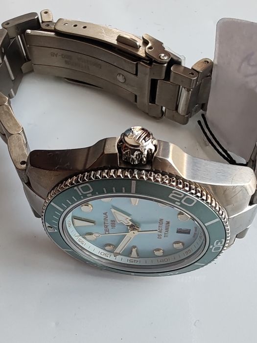 Ceas Certina DS Action Titanium Quartz 300 m Diver 34 mm Nou-Nepurtat!