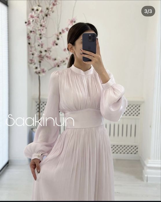 Вечерний платья  органза