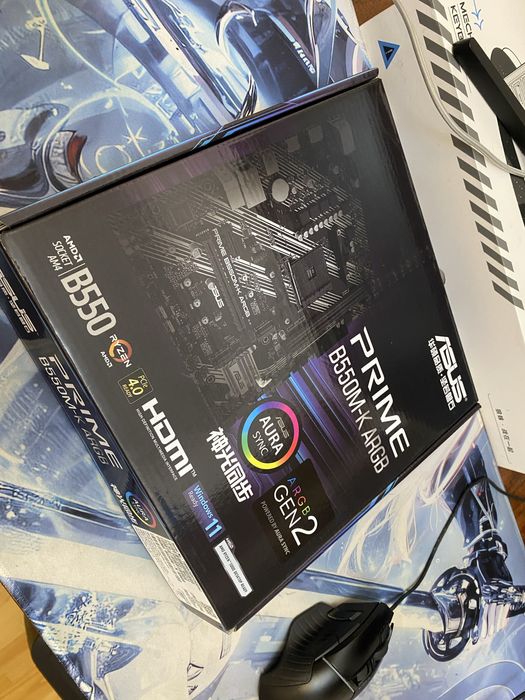 r5 5600, asus prime b550m-k argb