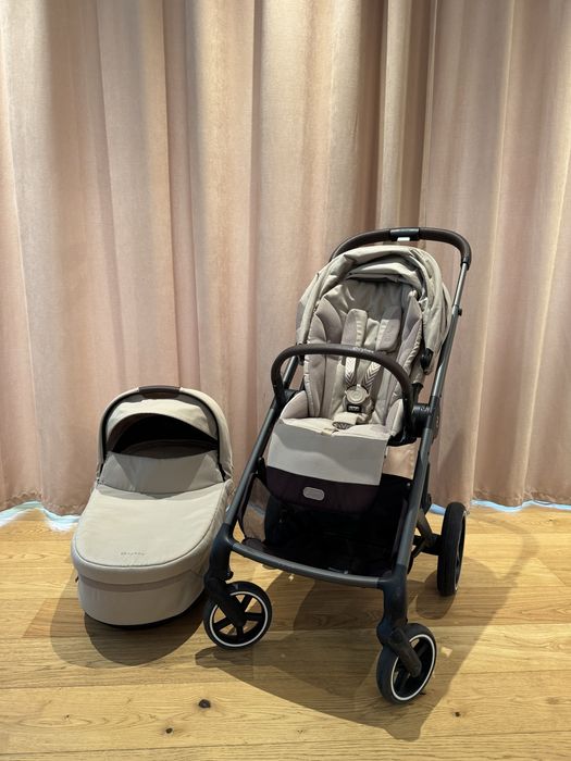 Carucior 2 in 1 Cybex Balios S Lux bej - cu landou