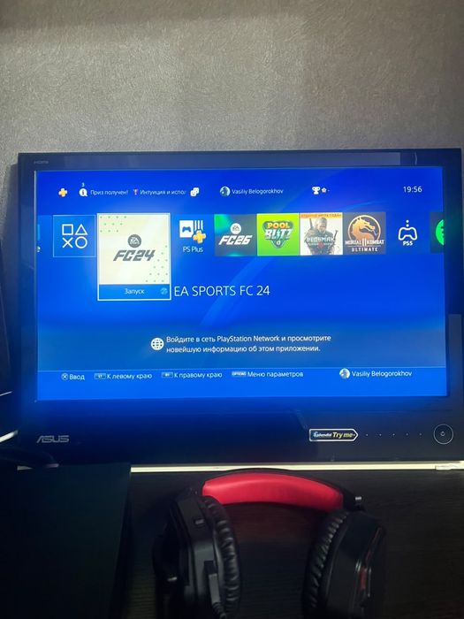 Пс 4 с играми фк26,24 и тд