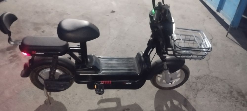 Elektro skuter sostayanisi juda zor yangidek