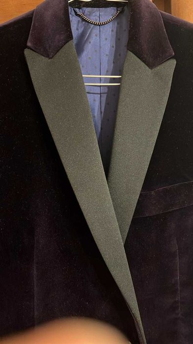 Sacou barbati de ocazie din catifea Italia mar M