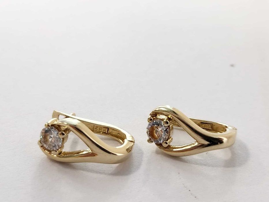 Cercei aur, 14k, 3.03g (b 67876.1 Ag2 Tudor1)